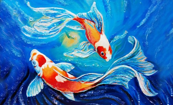 Картина рыбы