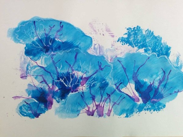 Антонис Салларт монотипия