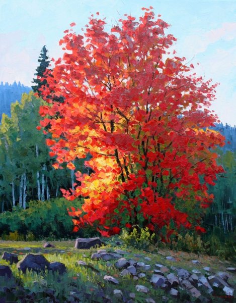 Художник Владимир Панич картины осени