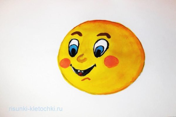 Глаза колобка