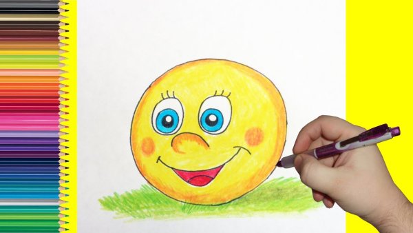 Рисование по сказке Колобок