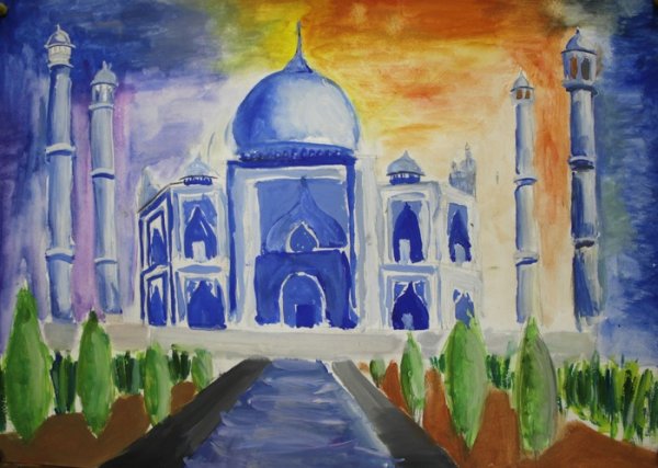 Детский рисунок мечети