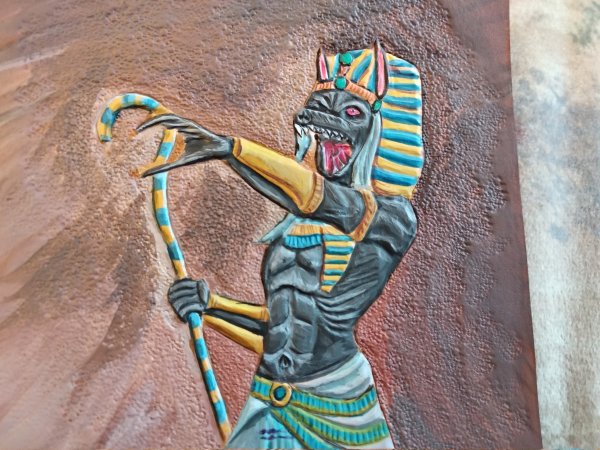 Анубис барельеф