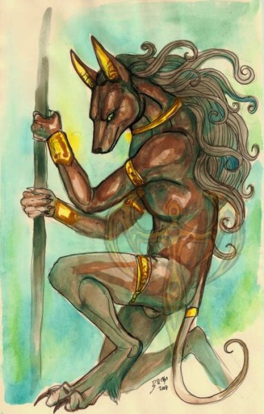 Богиня Анубис данминчи