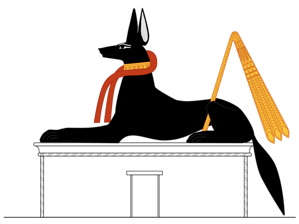 Шакал в древнем Египте