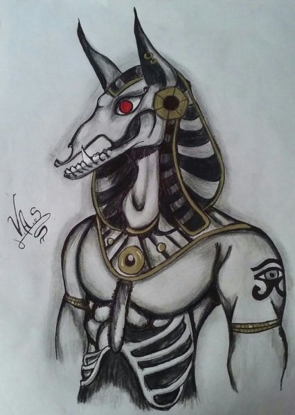 Cuphead Анубис