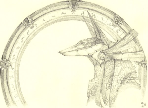 Звездные врата рисунки