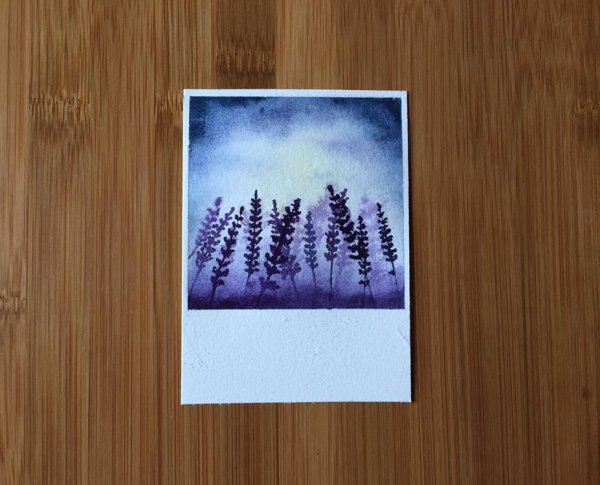 Пейзажи в стиле полароид