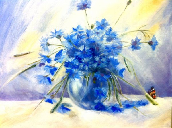 Живопись в холодных тонах