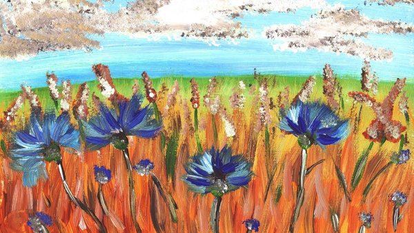 Правополушарное рисование лето