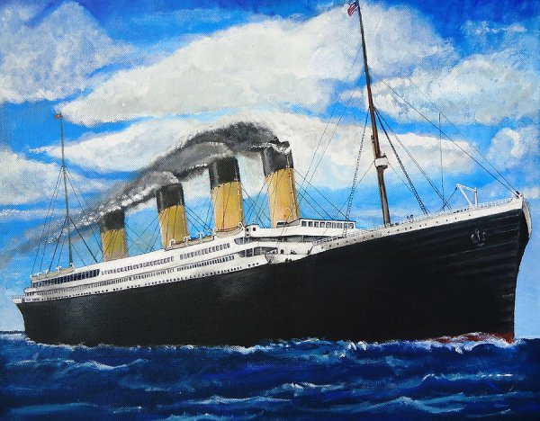 Титаник живопись