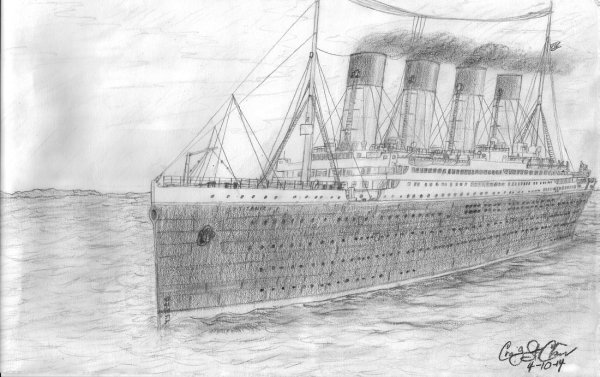 Титаник эскиз