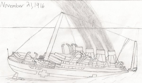 Нарисовать Британик