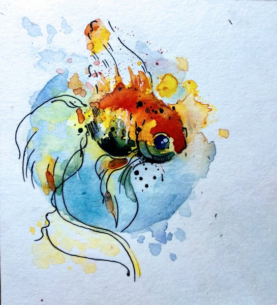 Рисование пятном