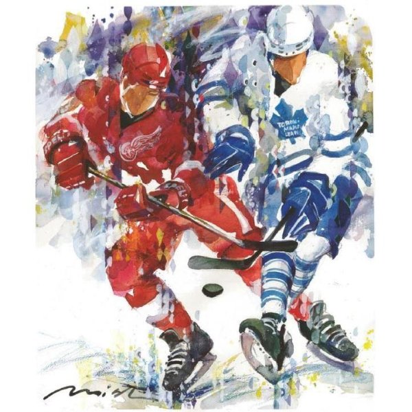 Миша Ленн художник хоккей