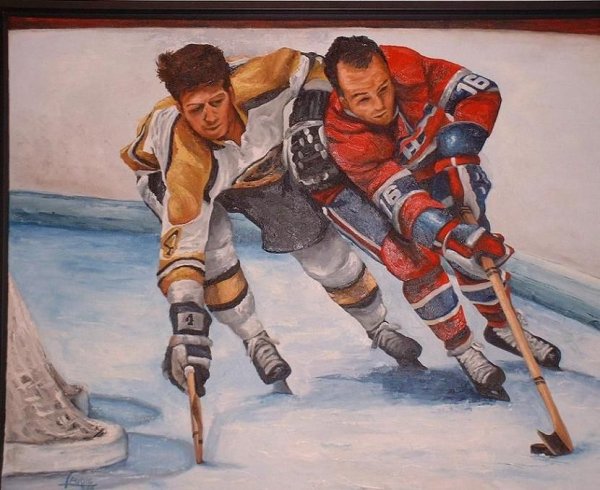 Картина хоккей