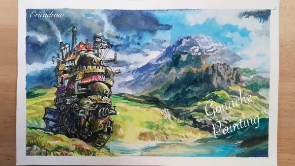 Краски гуашь акварель