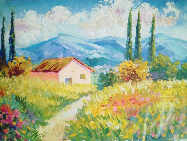 Картинки нарисованные гуашью