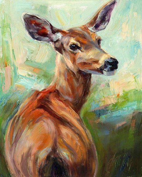 Рисование животных гуашью