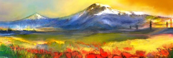 Ночной Арарат картины