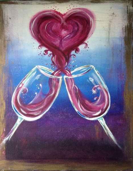 Рисунки красками