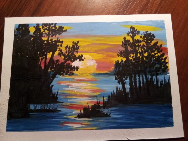 Мастер класс по рисованию гуашью