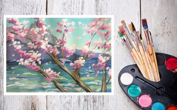 Мастер класс по рисованию гуашью