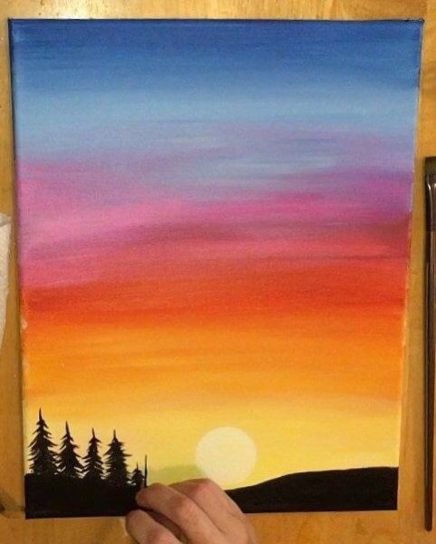 Рисование акварелью Зака