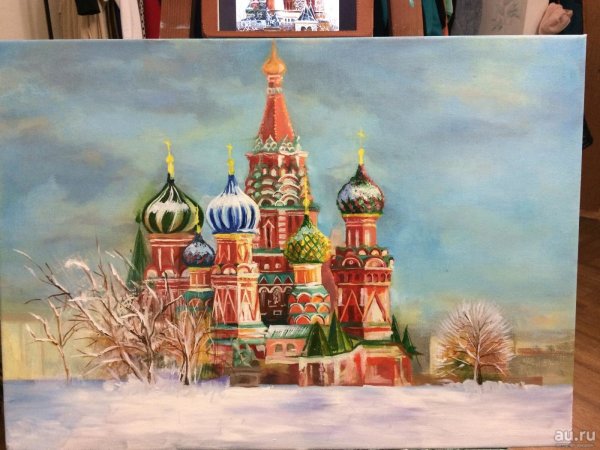 Собор Василия Блаженного картина