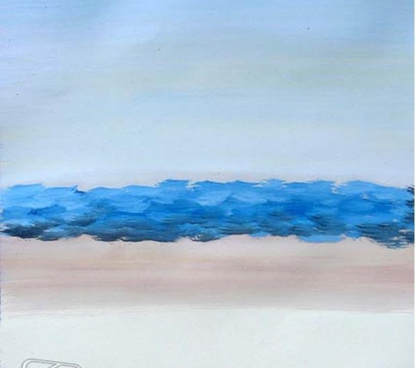 Рисование воды гуашью