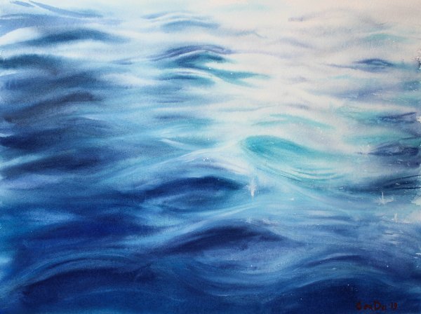 Рисование на воде