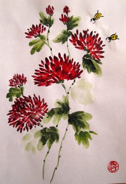 У-син живопись Анна Карева