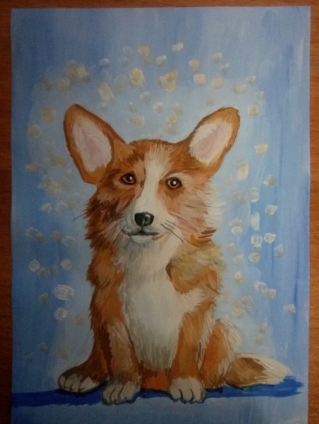 Правополушарное рисование собака