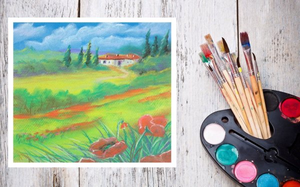 Уроки рисования гуашью