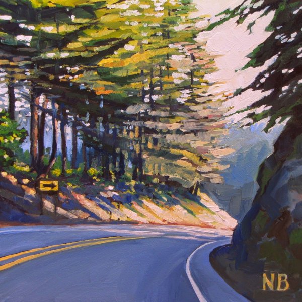 Дорога акварель