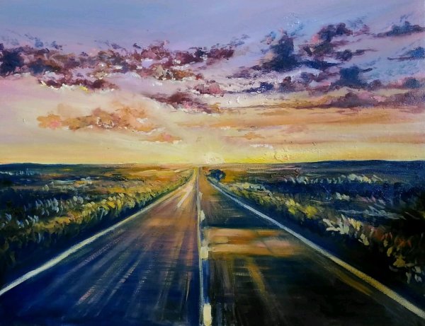Дорога акрилом