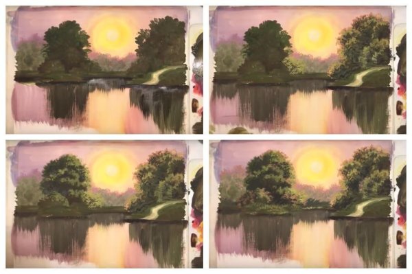 Уроки рисования пейзажа для начинающих