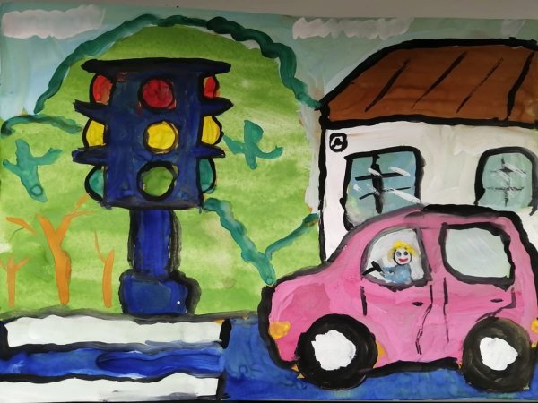 Рисунок на тему Планета дорожной безопасности