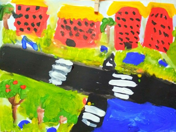 Картина по правилам дорожного движения