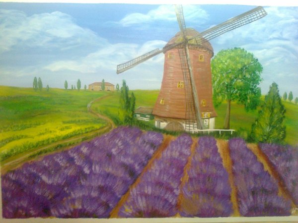 Прованс мельница