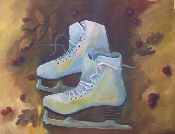 Коньки в живописи
