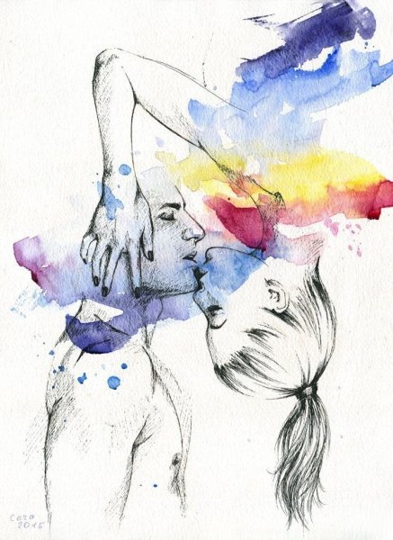 Логинова Аннет картины пара