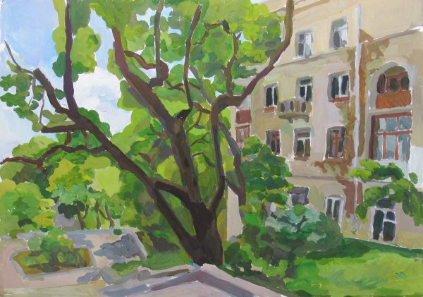 Пленэр этюды