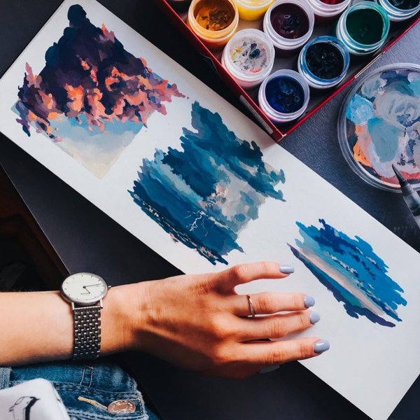 Гуашь Эстетика