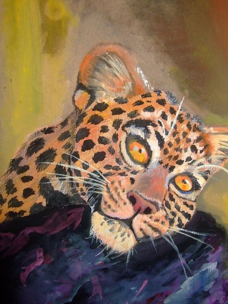 Ягуар гуашью