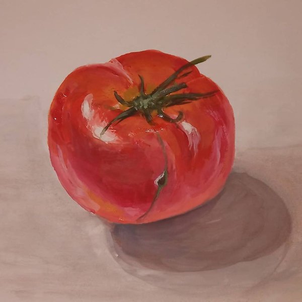 Помидор гуашью