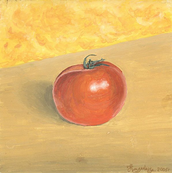 Рисование гуашью овощей