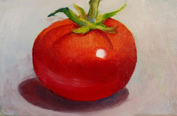 Помидор гуашью