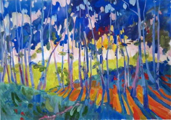 Техника рисования гуашью