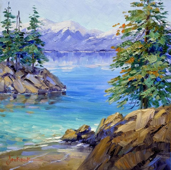 Байкал живопись